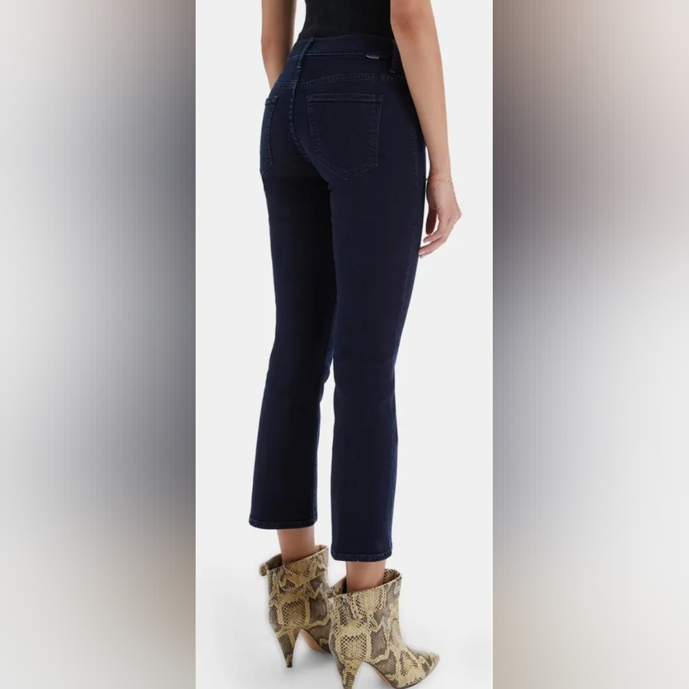 MOTHER The Insider Ankle Denim In Holding Hands Size 27 $218